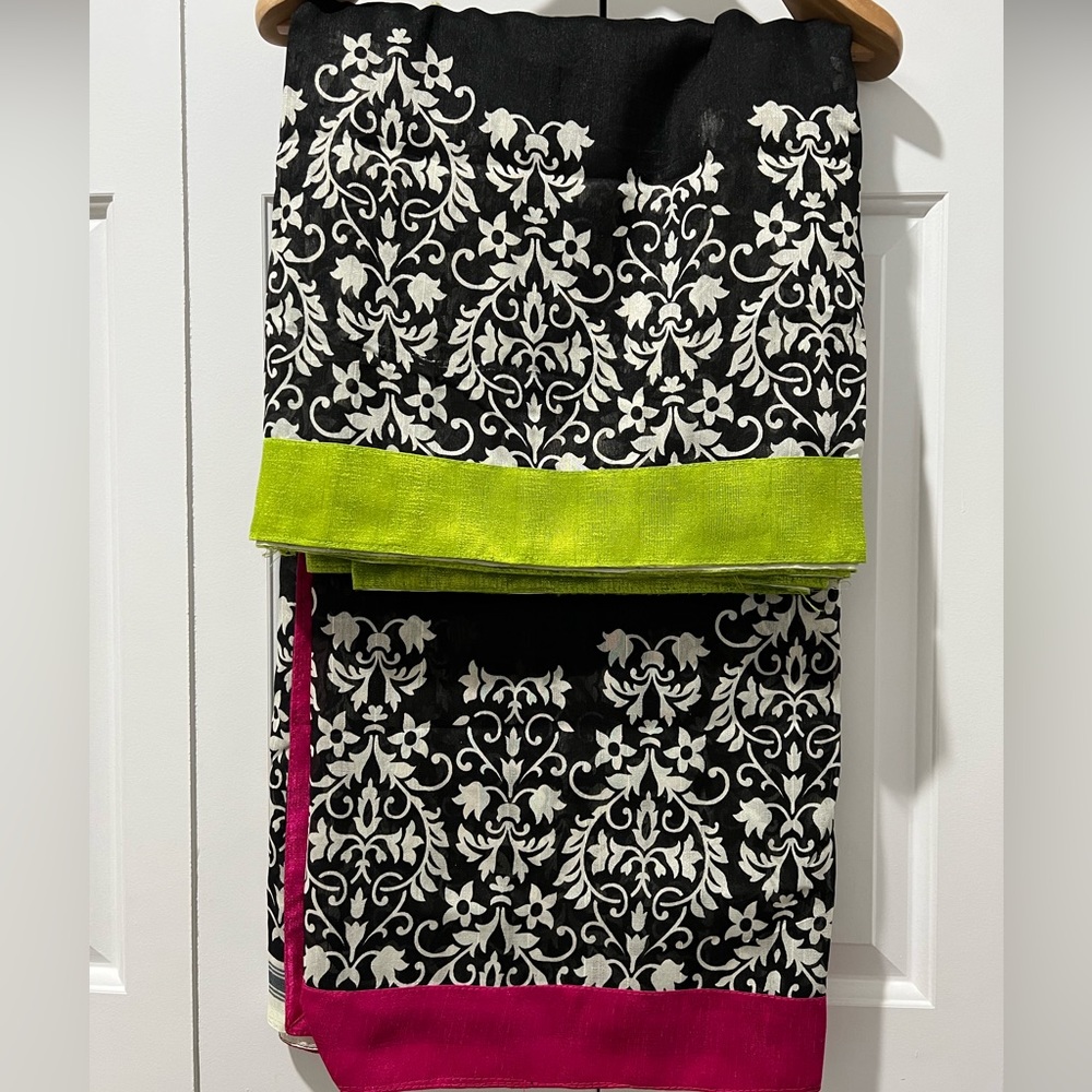 BRAND NEW Reception Saree in Black
